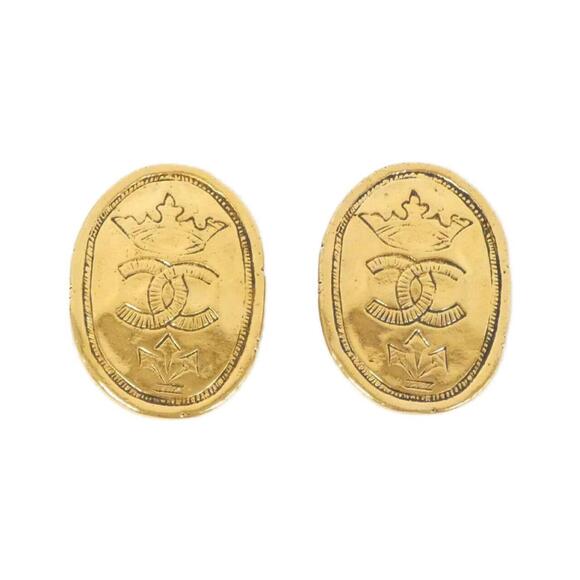 CHANEL Authentic Gold Earrings